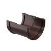 Соединитель желобов Docke Standard (темно-коричневый)