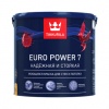 Краска "EURO POWER-7"  0.9л моющаяся для стен и потолков, Тиккурила