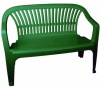 Скамейка со спинкой Престиж 115х60х81 темно-зеленая