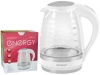 Чайник ENERGY E-284 стекло, пластик, металл 1,5 л Чайник ENERGY E-284 стекло, пластик, металл 1,5 л