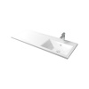 Умывальник Cosmos-120 правый на стир. машину с кронштенами Andrea