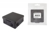 Распаячная коробка ОП 80х80х50мм IP54 7вх., черная TDM