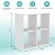 Стеллаж Mixline 720*720*330 белый Стеллаж Mixline 720*720*330 белый