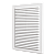 Решетка вентиляционная вытяжная  АБС 249*249, белая