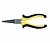 Круглогубцы Стайл, черно-желтая ручка, молибденовое покрытие 150 мм